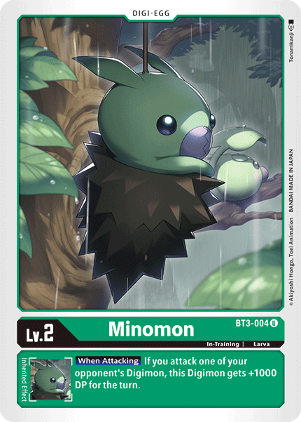 Minomon [BT3-004] [Release Special Booster Ver.1.5] | The Gaming-Verse