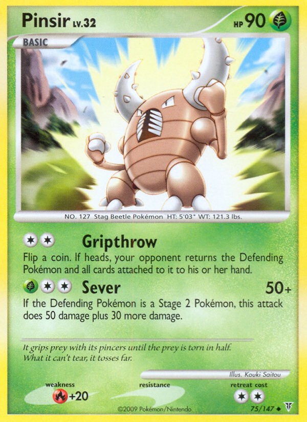 Pinsir (75/147) [Platinum: Supreme Victors] | The Gaming-Verse