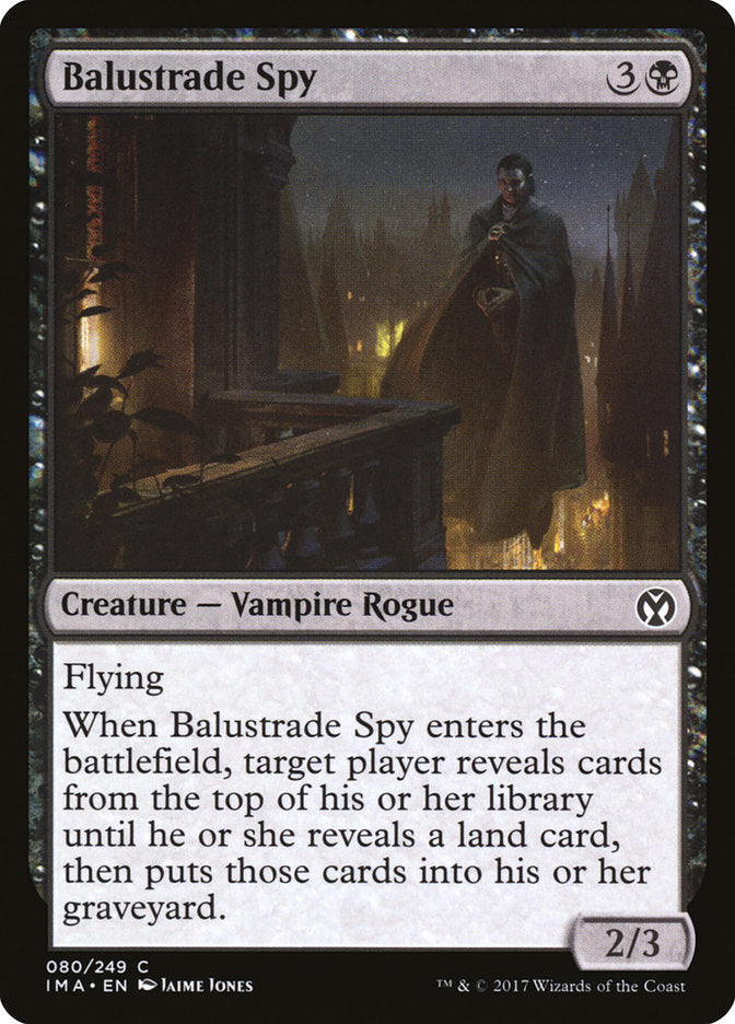 Balustrade Spy [Iconic Masters] | The Gaming-Verse