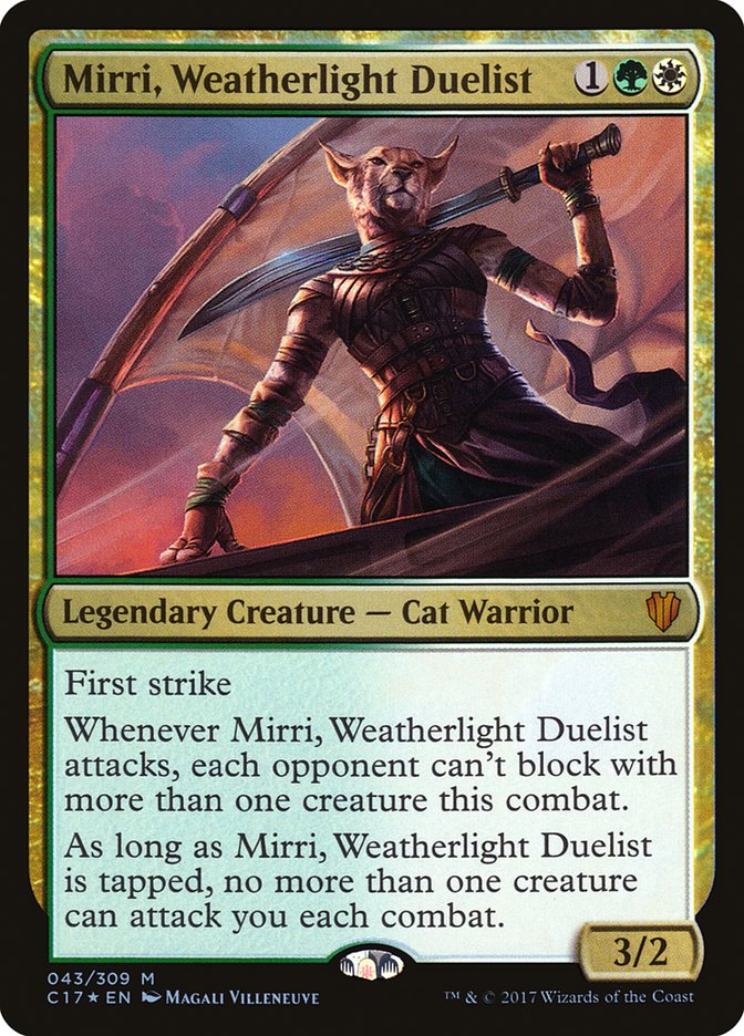 Mirri, Weatherlight Duelist [Commander 2017] | The Gaming-Verse