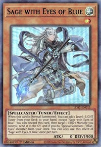 Sage with Eyes of Blue (Green) [LDS2-EN011] Ultra Rare | The Gaming-Verse