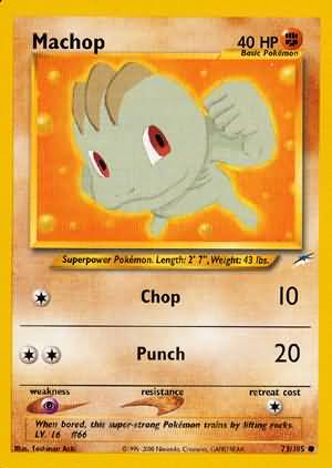 Machop (73/105) [Neo Destiny Unlimited] | The Gaming-Verse