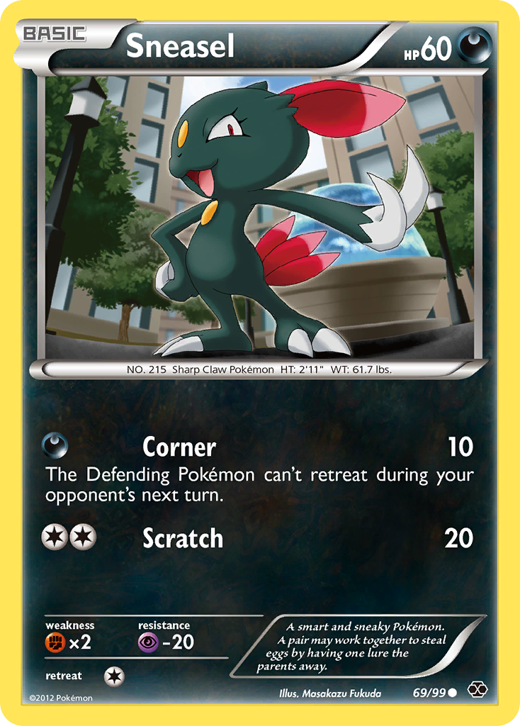 Sneasel (69/99) [Black & White: Next Destinies] | The Gaming-Verse