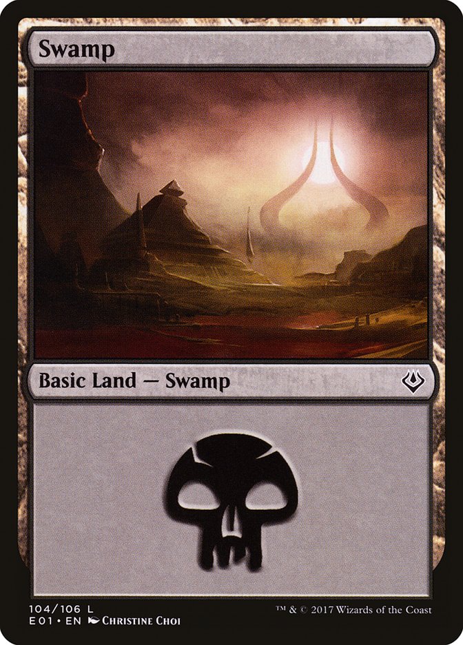 Swamp (104) [Archenemy: Nicol Bolas] | The Gaming-Verse