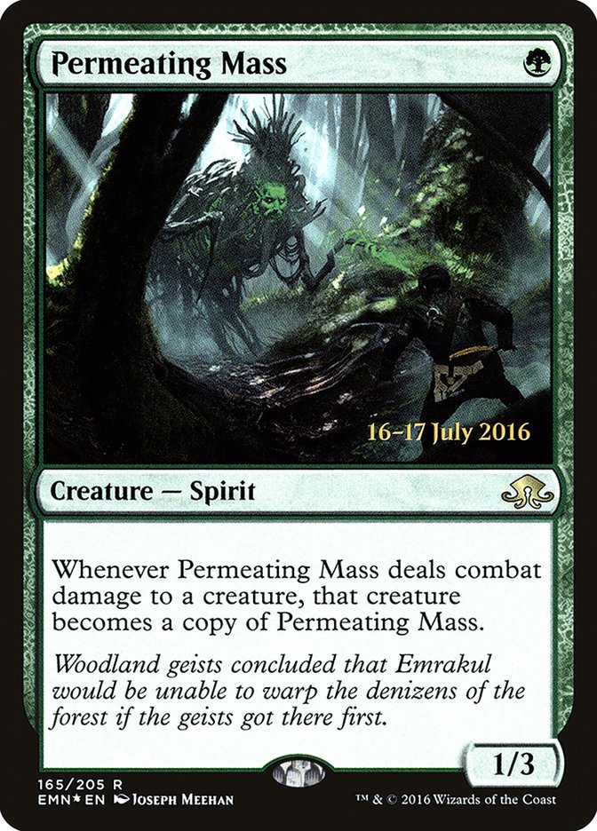 Permeating Mass  (Prerelease) [Eldritch Moon Prerelease Promos] | The Gaming-Verse