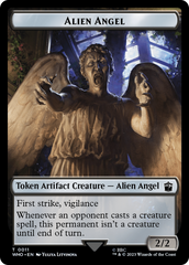 Alien Angel // Food (0025) Double-Sided Token [Doctor Who Tokens] | The Gaming-Verse