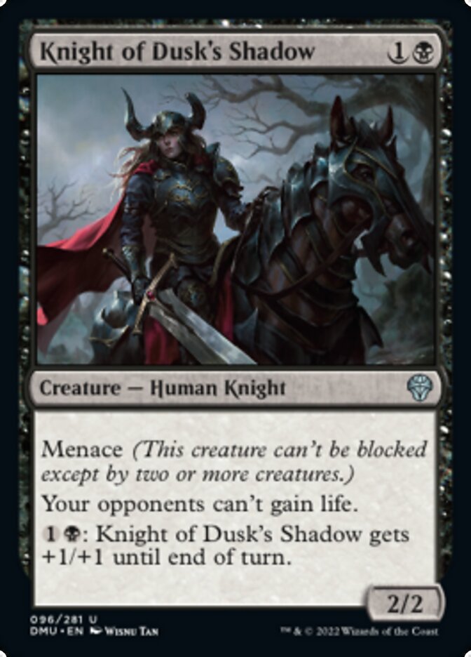 Knight of Dusk's Shadow [Dominaria United] | The Gaming-Verse