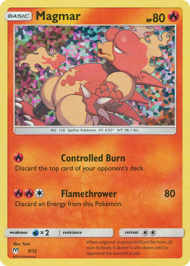 Magmar (3/12) [McDonald's Promos: 2019 Collection] | The Gaming-Verse