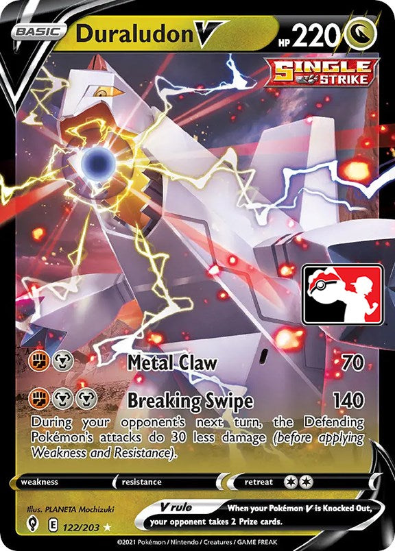 Duraludon V (122/203) [Prize Pack Series One] | The Gaming-Verse