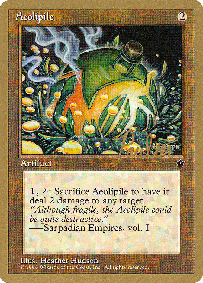 Aeolipile (Preston Poulter) [Pro Tour Collector Set] | The Gaming-Verse