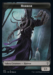 Horror // Eldrazi Horror Double-sided Token [Commander Legends: Battle for Baldur's Gate Tokens] | The Gaming-Verse