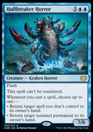 Hullbreaker Horror (Promo Pack) [Innistrad: Crimson Vow Promos] | The Gaming-Verse