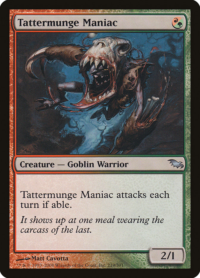 Tattermunge Maniac [Shadowmoor] | The Gaming-Verse