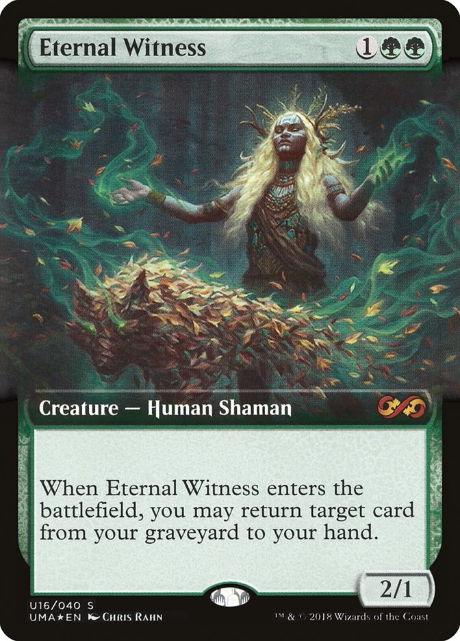 Eternal Witness [Ultimate Box Topper] | The Gaming-Verse