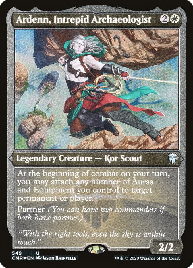 Ardenn, Intrepid Archaeologist [Commander Legends Etched] | The Gaming-Verse