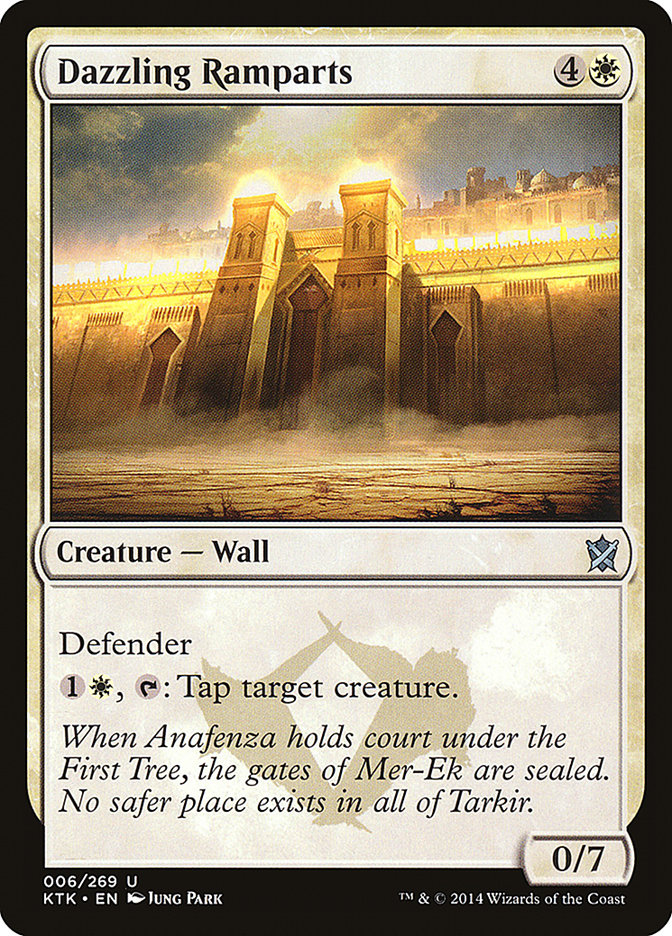 Dazzling Ramparts [Khans of Tarkir] | The Gaming-Verse