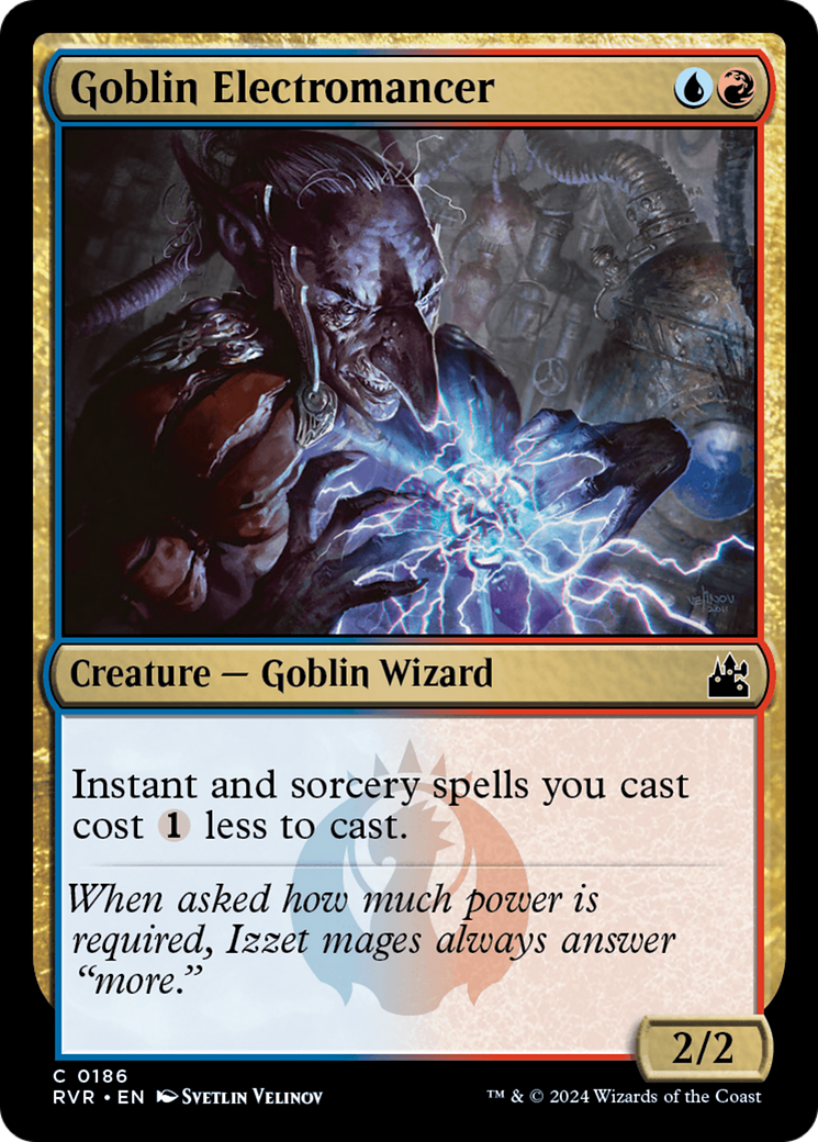 Goblin Electromancer [Ravnica Remastered] | The Gaming-Verse