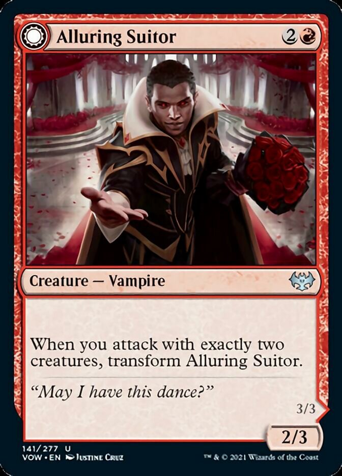 Alluring Suitor // Deadly Dancer [Innistrad: Crimson Vow] | The Gaming-Verse