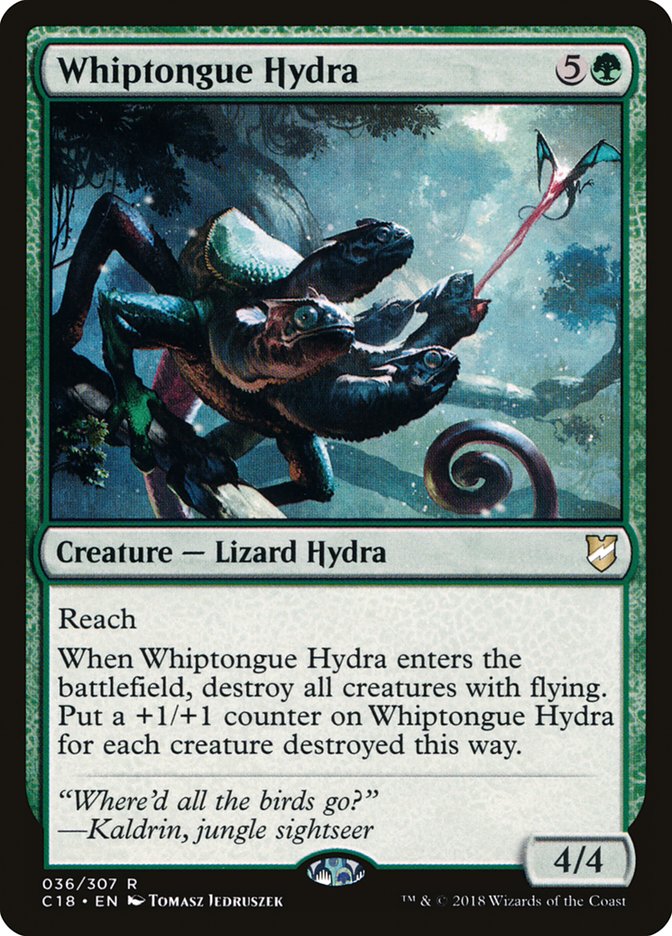 Whiptongue Hydra [Commander 2018] | The Gaming-Verse