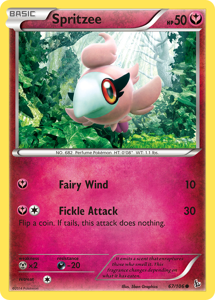 Spritzee (67/106) [XY: Flashfire] | The Gaming-Verse