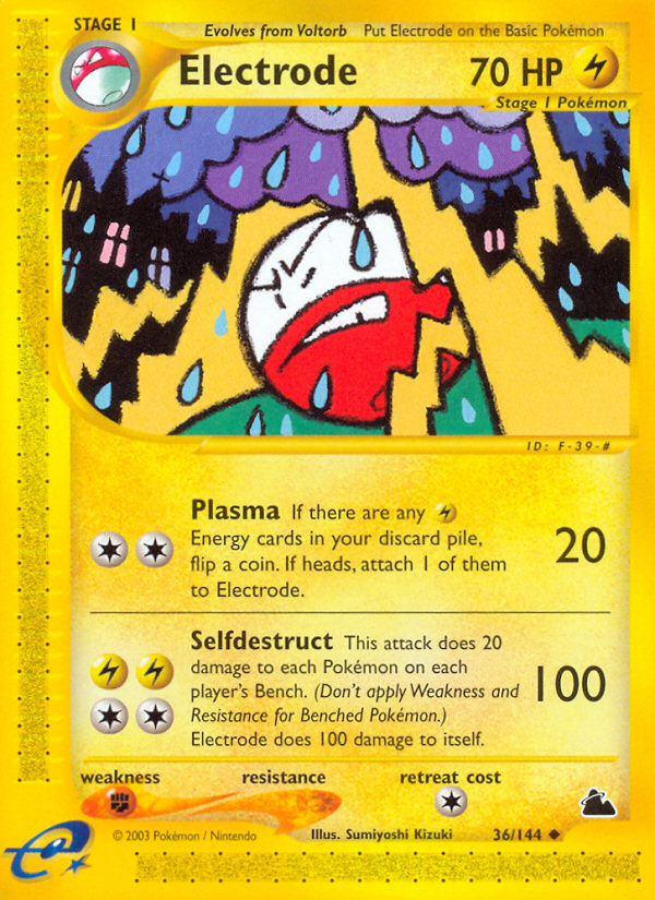 Electrode (36/144) [Skyridge] | The Gaming-Verse