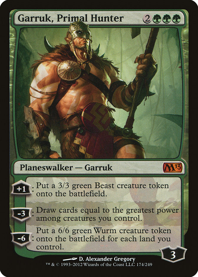 Garruk, Primal Hunter [Magic 2013] | The Gaming-Verse