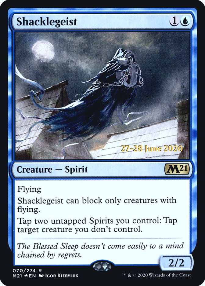 Shacklegeist  [Core Set 2021 Prerelease Promos] | The Gaming-Verse