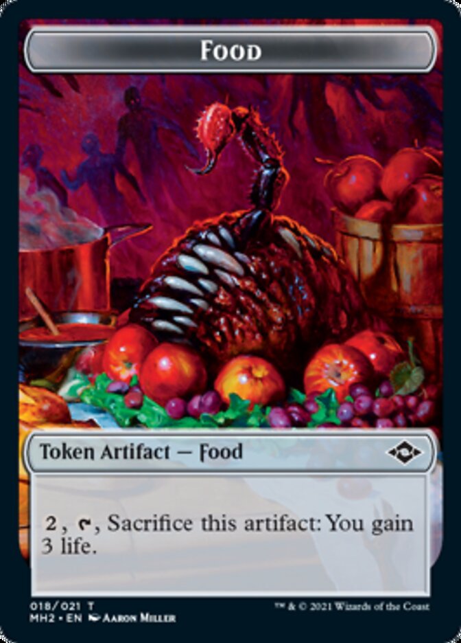 Food Token (#18) // Goblin Token [Modern Horizons 2 Tokens] | The Gaming-Verse