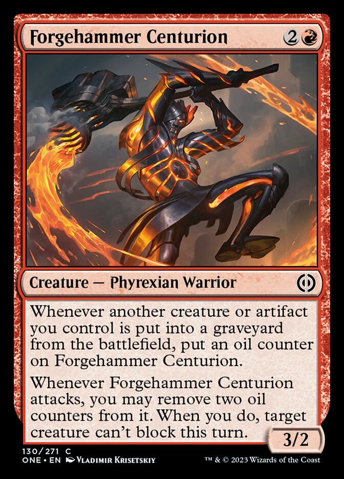 Forgehammer Centurion [Phyrexia: All Will Be One] | The Gaming-Verse