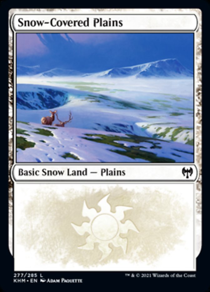 Snow-Covered Plains (277) [Kaldheim] | The Gaming-Verse