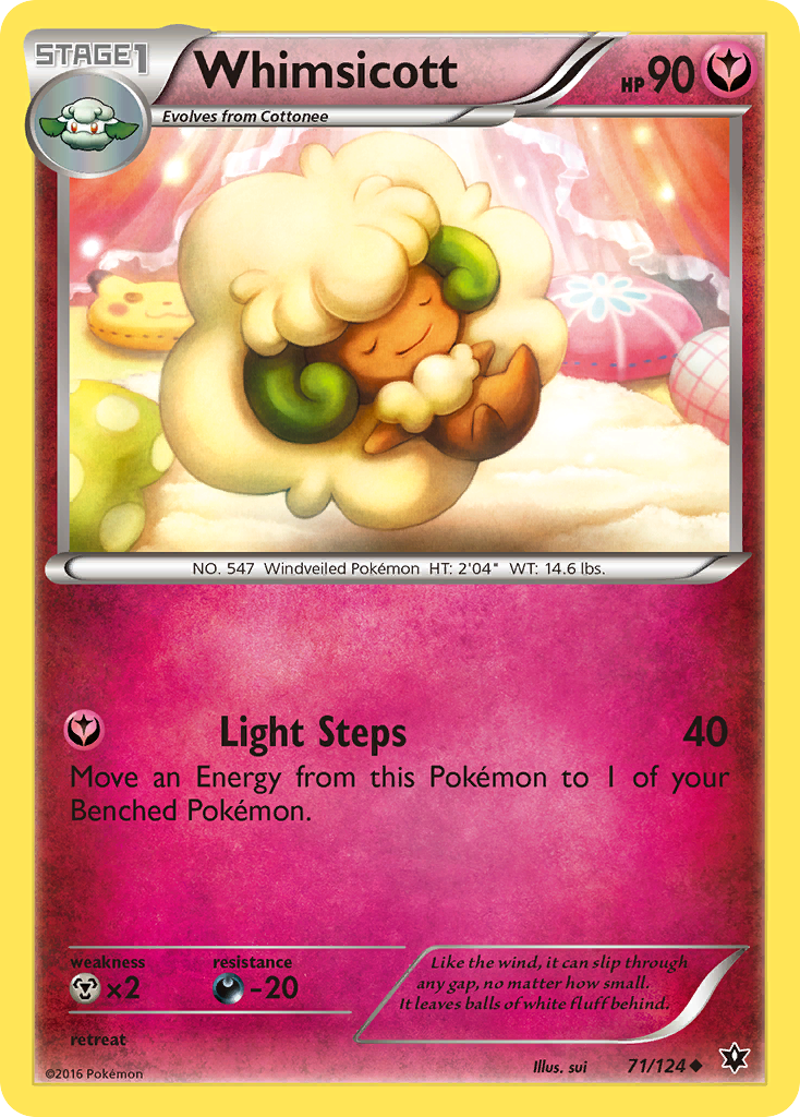 Whimsicott (71/124) [XY: Fates Collide] | The Gaming-Verse