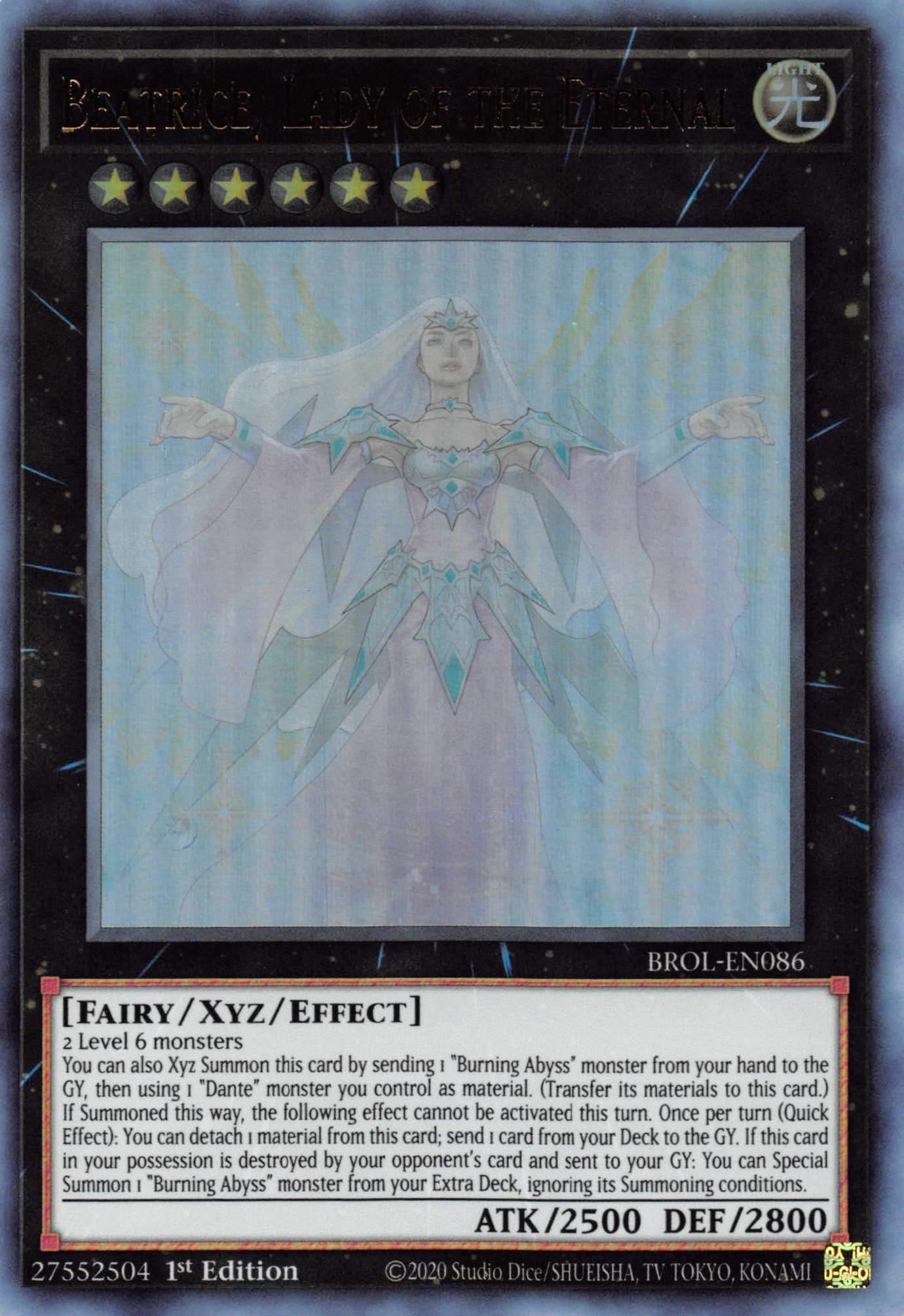 Beatrice, Lady of the Eternal [BROL-EN086] Ultra Rare | The Gaming-Verse