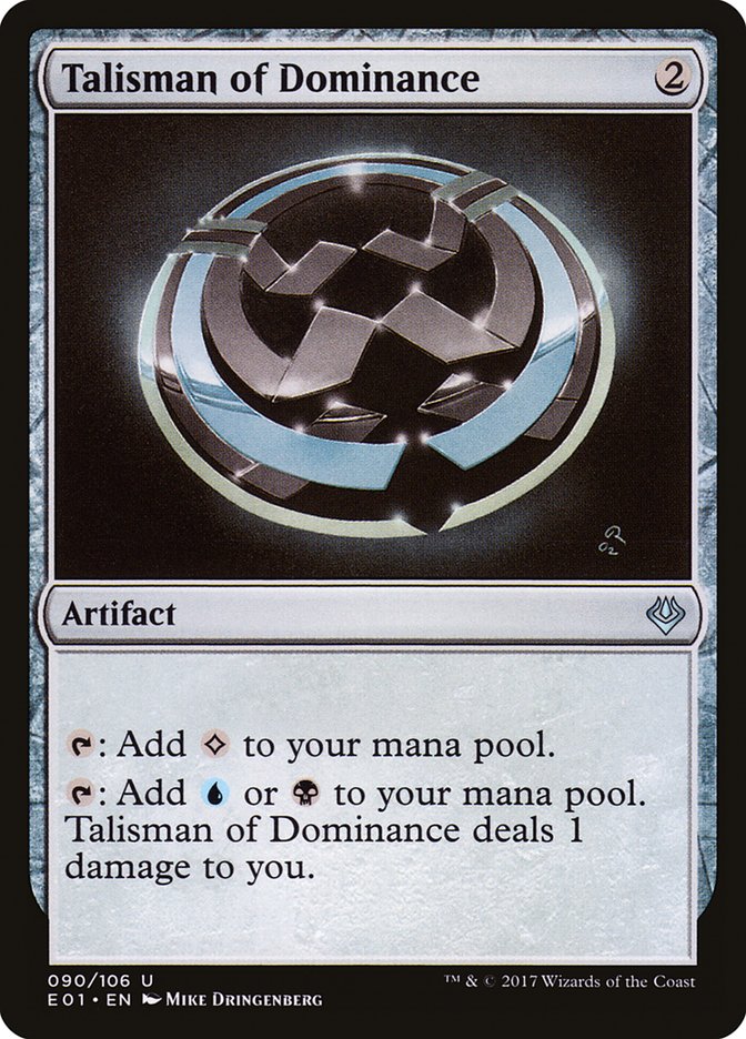 Talisman of Dominance [Archenemy: Nicol Bolas] | The Gaming-Verse