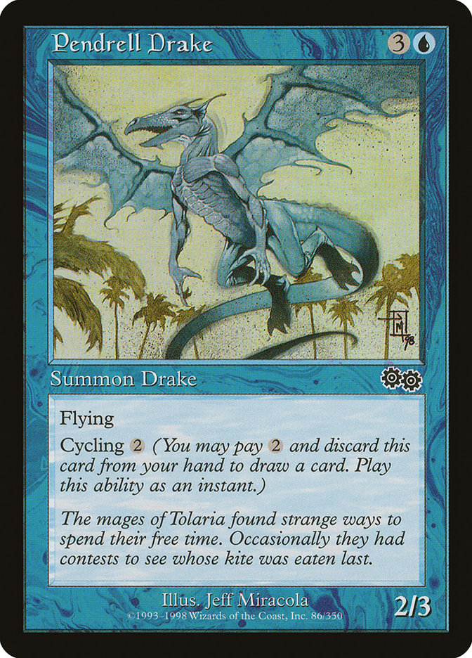 Pendrell Drake [Urza's Saga] | The Gaming-Verse