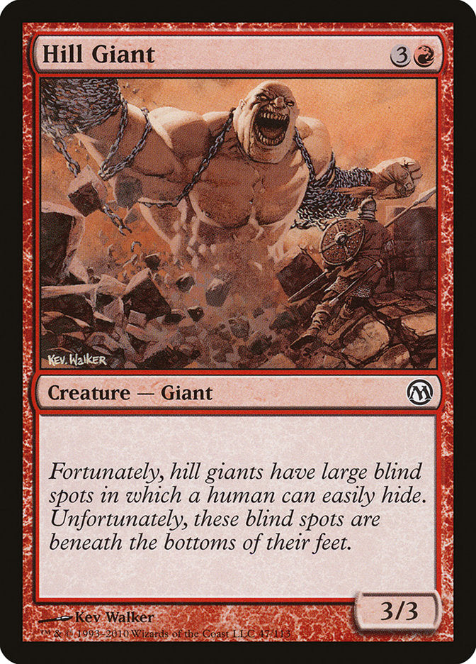 Hill Giant [Duels of the Planeswalkers] | The Gaming-Verse