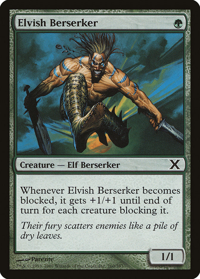 Elvish Berserker [Tenth Edition] | The Gaming-Verse