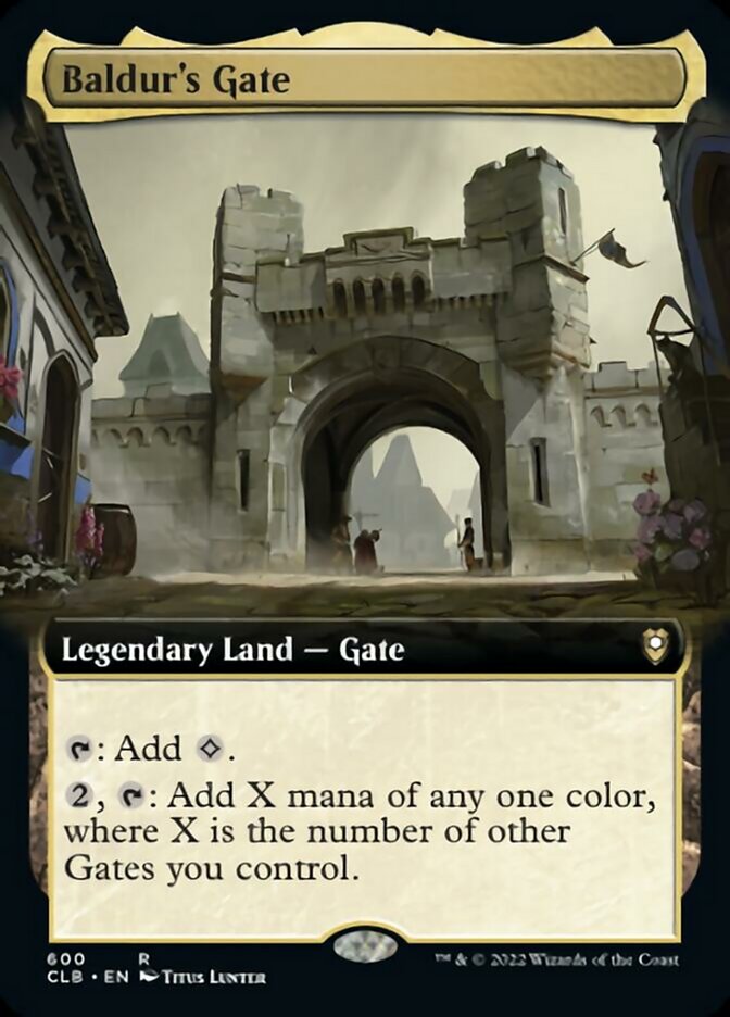 Baldur's Gate (Extended Art) [Commander Legends: Battle for Baldur's Gate] | The Gaming-Verse