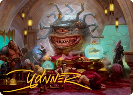 Xanathar, Guild Kingpin Art Card (Gold-Stamped Signature) [Dungeons & Dragons: Adventures in the Forgotten Realms Art Series] | The Gaming-Verse