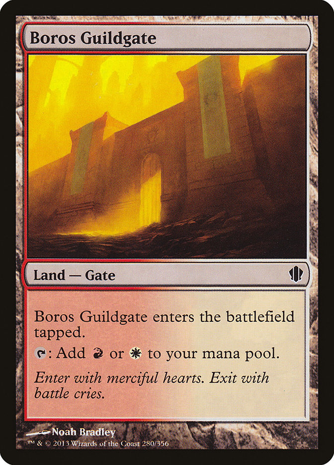 Boros Guildgate [Commander 2013] | The Gaming-Verse