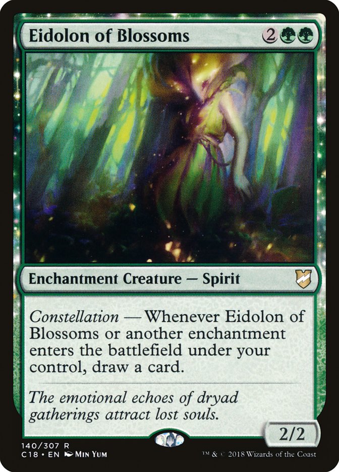 Eidolon of Blossoms [Commander 2018] | The Gaming-Verse