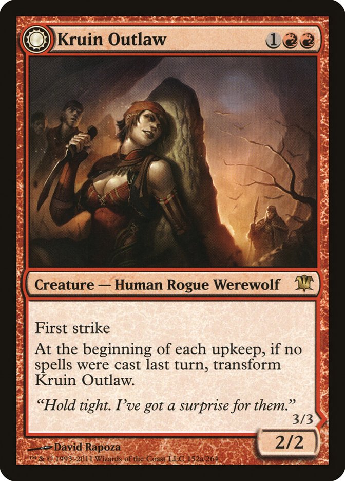 Kruin Outlaw // Terror of Kruin Pass [Innistrad] | The Gaming-Verse