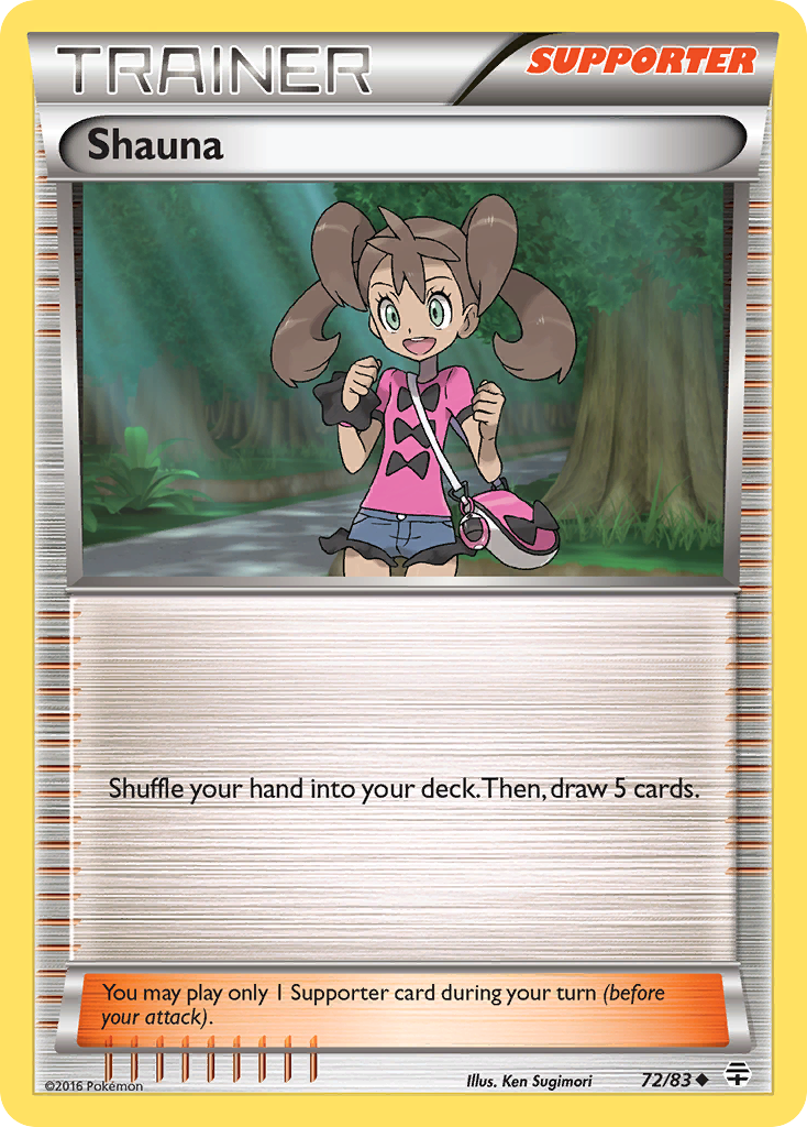 Shauna (72/83) [XY: Generations] | The Gaming-Verse