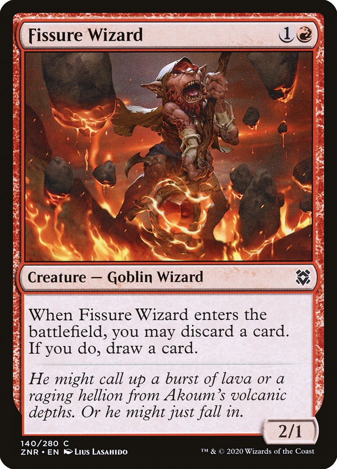 Fissure Wizard [Zendikar Rising] | The Gaming-Verse