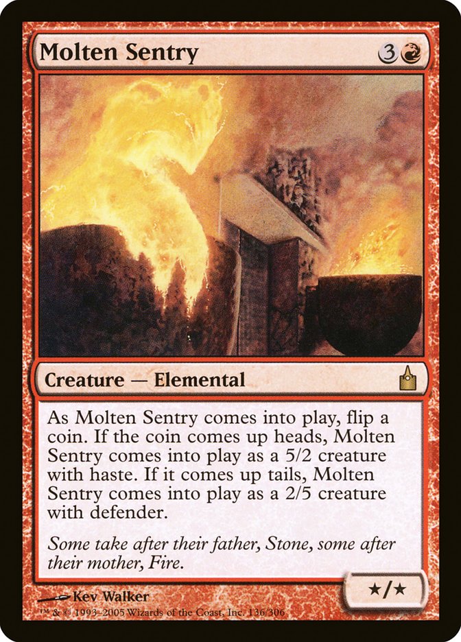 Molten Sentry [Ravnica: City of Guilds] | The Gaming-Verse