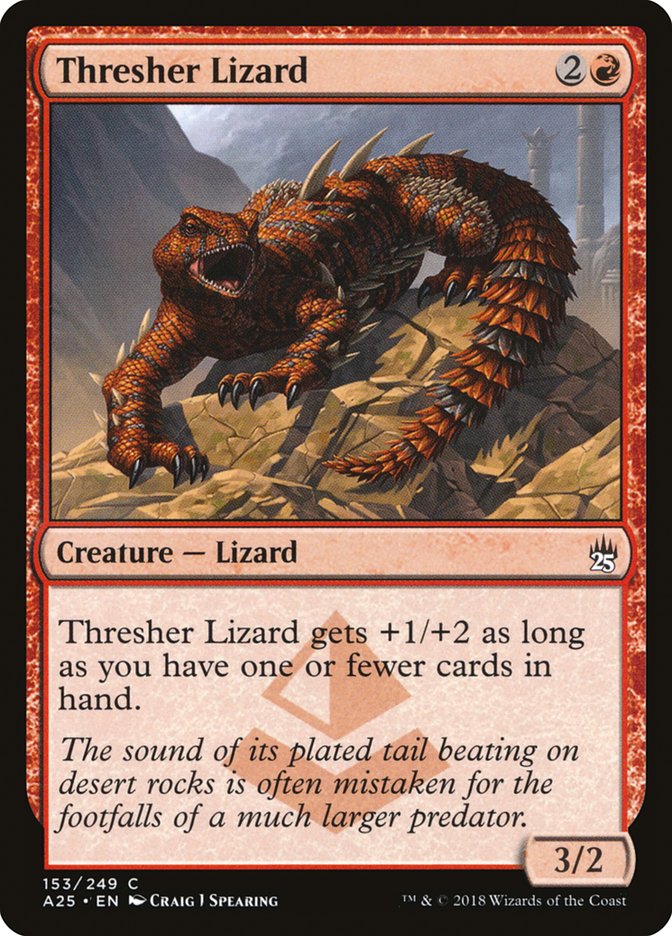 Thresher Lizard [Masters 25] | The Gaming-Verse