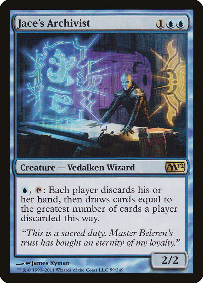 Jace's Archivist [Magic 2012] | The Gaming-Verse