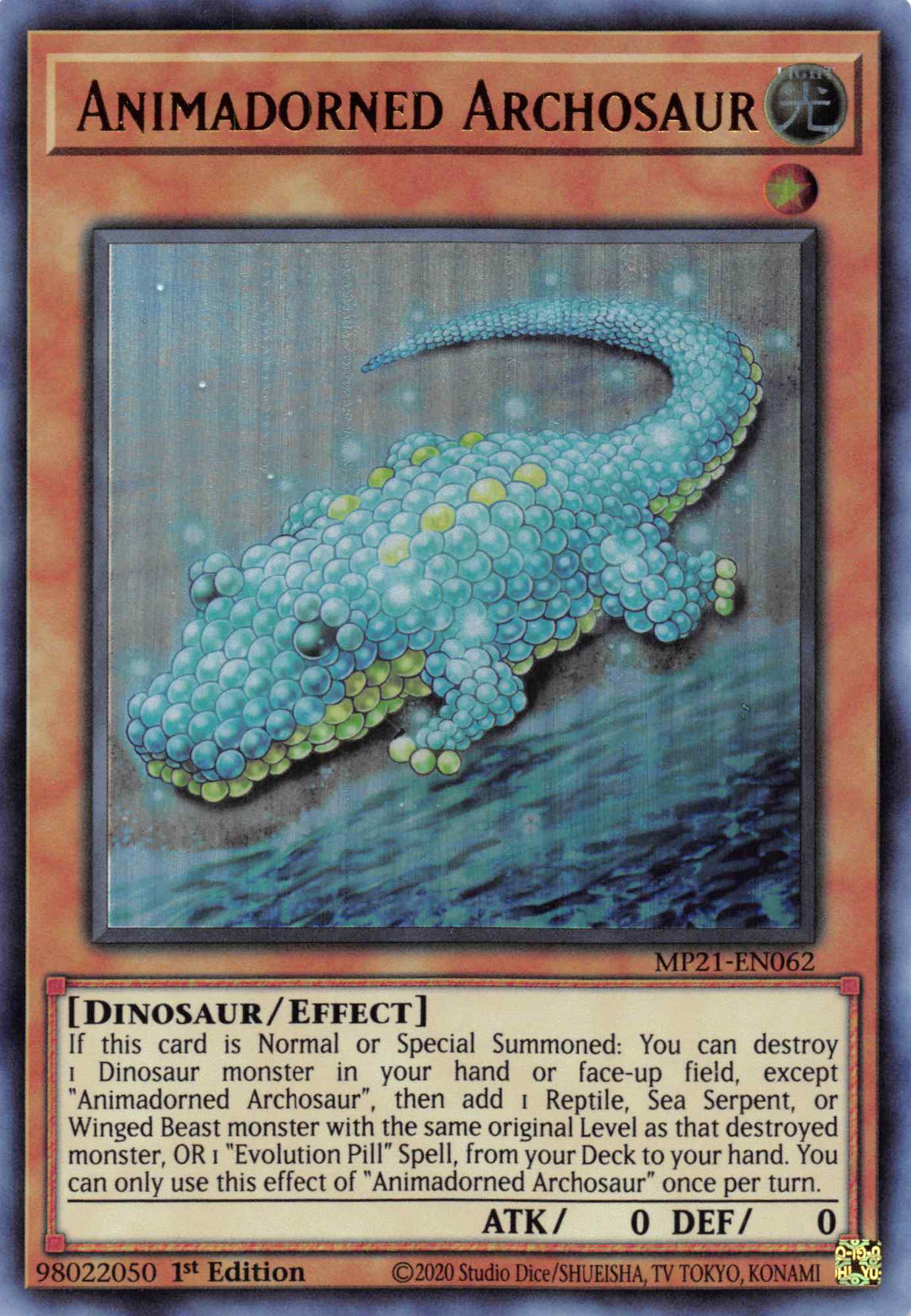 Animadorned Archosaur [MP21-EN062] Ultra Rare | The Gaming-Verse