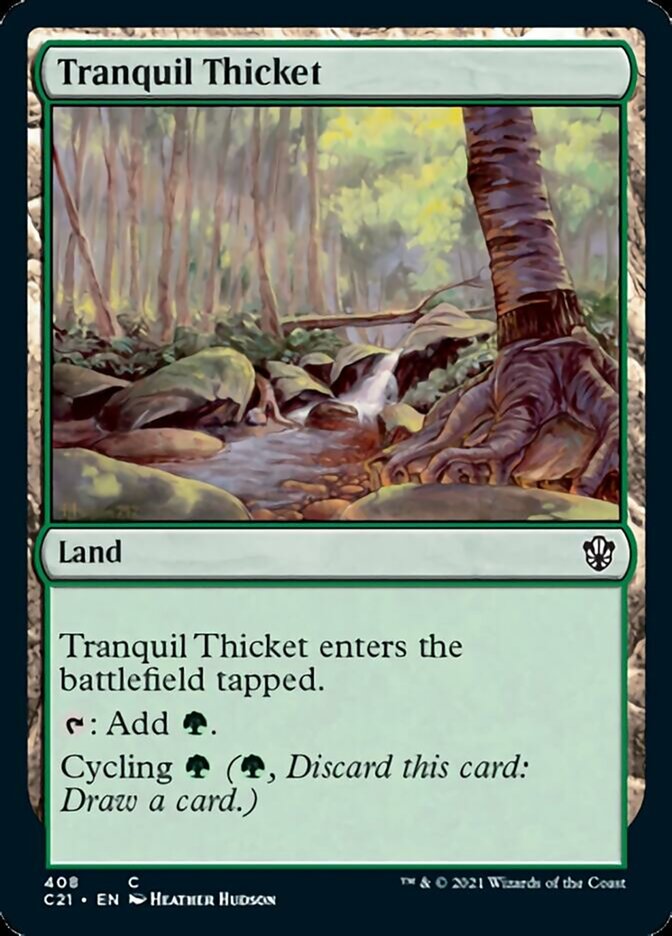 Tranquil Thicket [Commander 2021] | The Gaming-Verse