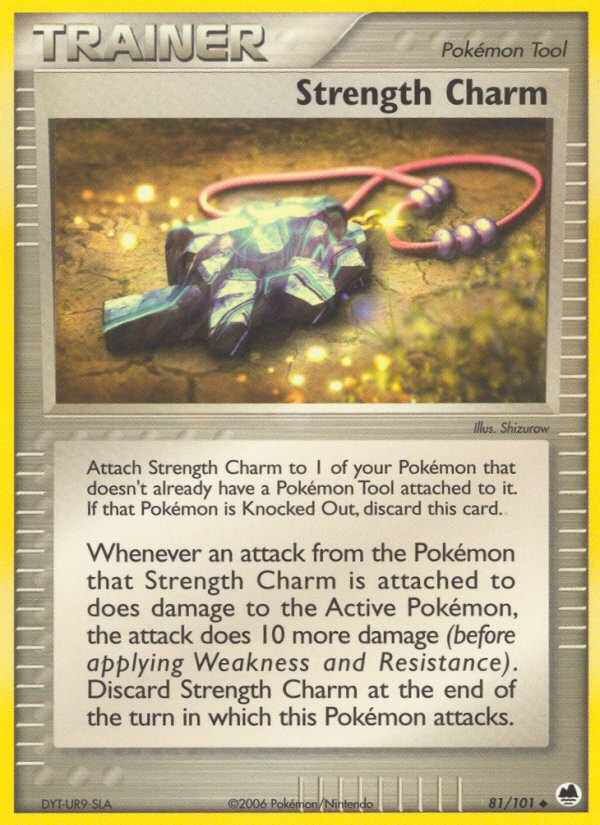 Strength Charm (81/101) [EX: Dragon Frontiers] | The Gaming-Verse