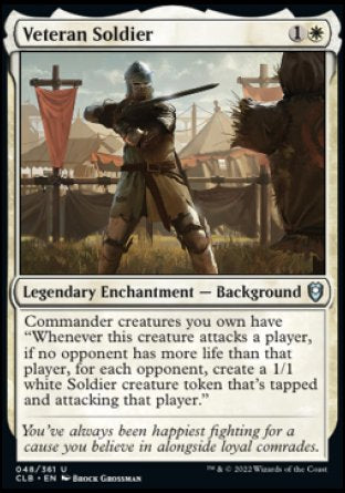 Veteran Soldier [Commander Legends: Battle for Baldur's Gate] | The Gaming-Verse